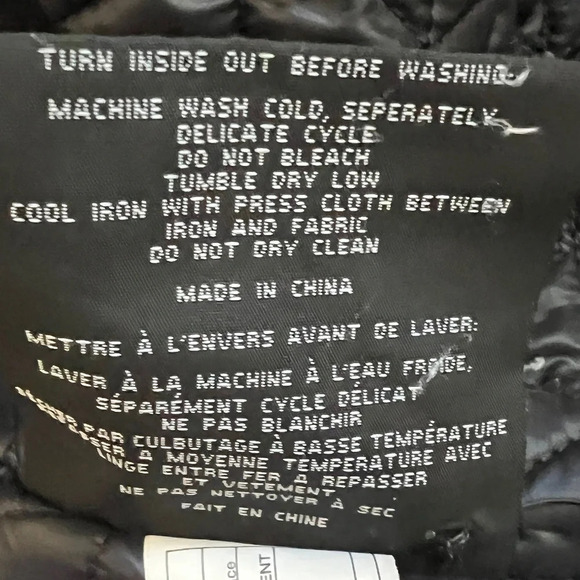 Marc New York Black Button Up/Zippered Hooded Utility Jacket Size Small - Picture 8 of 8